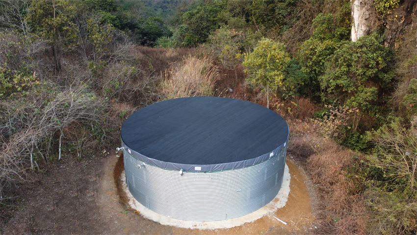 灌溉蓄水池